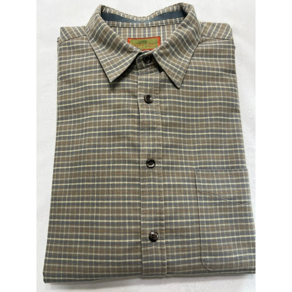 New Horny Toad Men's Super Soft Flannel Shirt Size XL